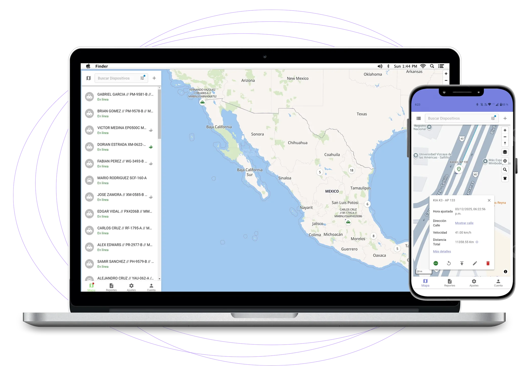 Soouul Track Panel - Dashboard GPS